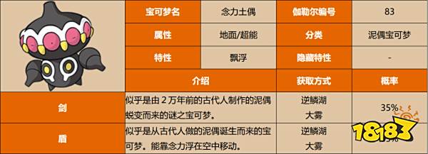 宝可梦剑盾念力土偶单打怎么配招 念力土偶单打配招一览