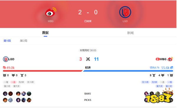 2022LPL夏季赛WBGVSLGD7月29日bo3录像回放