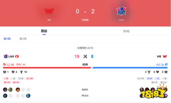 2022LPL夏季赛WEVSLNG7月31日bo3录像回放