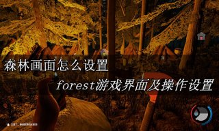 森林画面怎么设置 forest游戏界面及操作设置