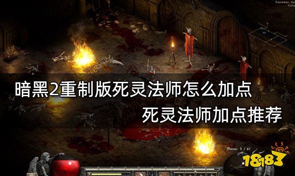 暗黑2重制版死灵法师怎么加点 死灵法师加点推荐
