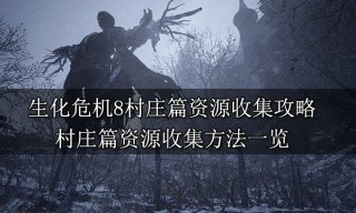 生化危机8村庄篇资源收集攻略 村庄篇资源收集方法一览