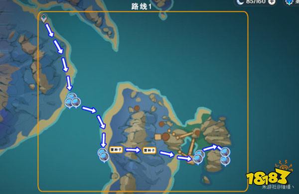 原神海靈芝速刷路線 海靈芝怎么刷最快