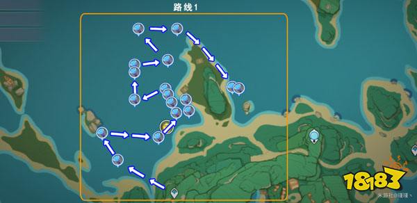原神海靈芝速刷路線 海靈芝怎么刷最快