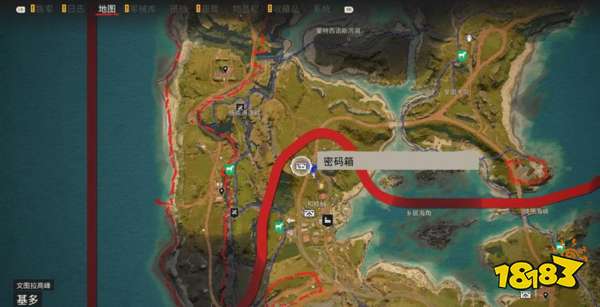 孤島驚魂6圣所島密碼箱 密碼箱1及密碼表位置