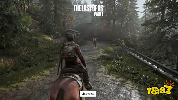 《最后生还者1》重制版与PS4版画面对比 骑马场景更加真实