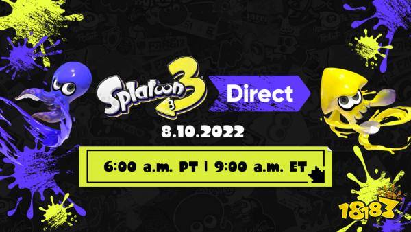 《喷射战士3》直面会8月10日举行 将有全新实机演示公开