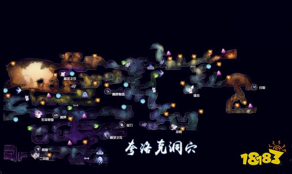精灵与萤火意志全收集地图一览 奥日2高清全收集地图汇总