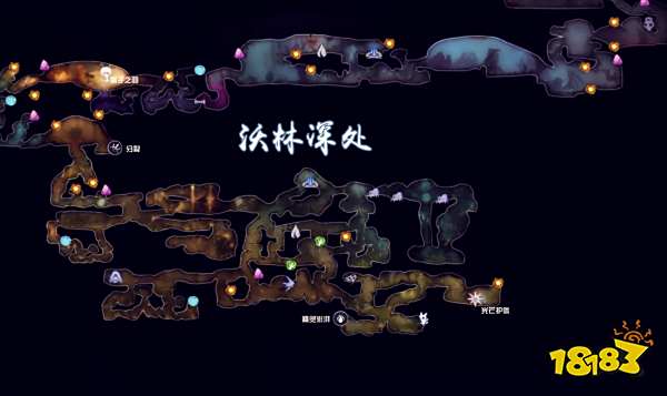 精灵与萤火意志全收集地图一览 奥日2高清全收集地图汇总