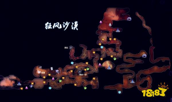 精灵与萤火意志全收集地图一览 奥日2高清全收集地图汇总