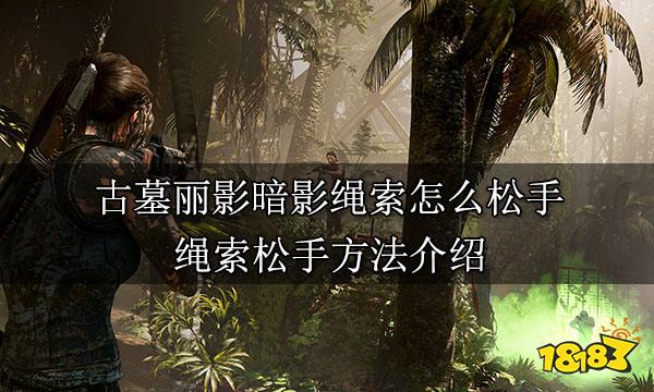 古墓丽影暗影绳索怎么松手 绳索松手方法介绍