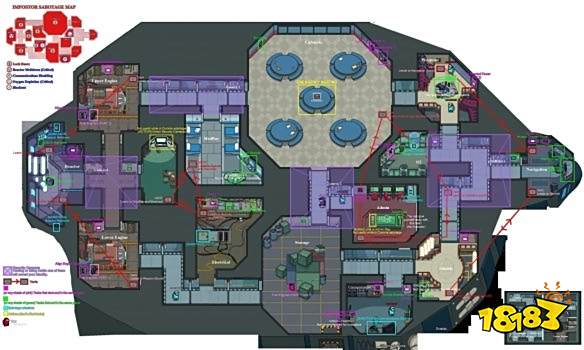 太空狼人杀地图有哪些 地图位置情况详解