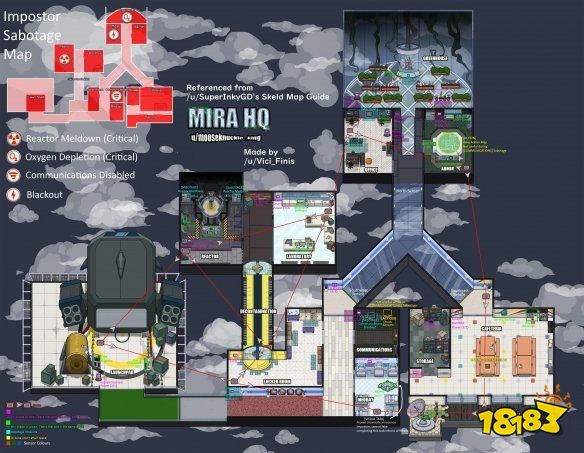 太空狼人杀地图有哪些 地图位置情况详解