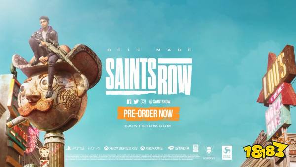 《黑道圣徒重制版》全新实机演示 狂轰乱炸射爆一切