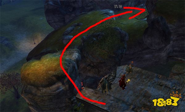 激战2猩红高地跳跳乐在哪 猩红高地跳跳乐位置一览