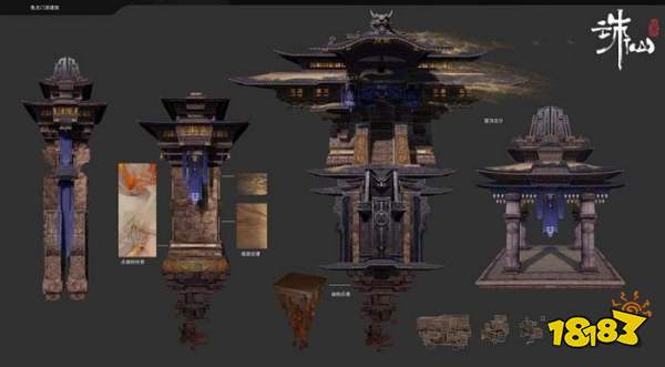 《诛仙世界》鬼王场景曝光:长河落日大漠孤烟