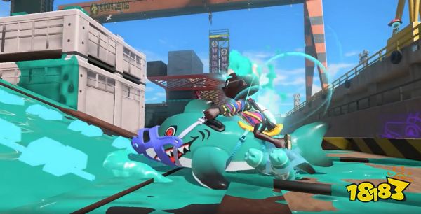 《喷射战士3》新特殊武器“鲨鱼坐骑”登场 帅气酷炫