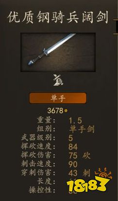 騎馬與砍殺2巴旦尼亞游騎兵穿什么裝備 巴旦尼亞游騎兵畢業裝備推薦