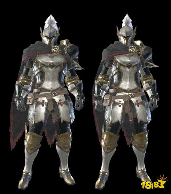 怪物猎人崛起曙光王国重装骑士套装 曙光DLC王国重装骑士套装收集