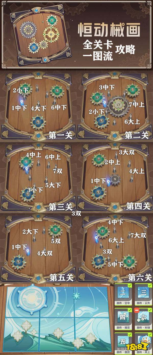 原神恒动械画一图流攻略 恒动械画一次性超快完成