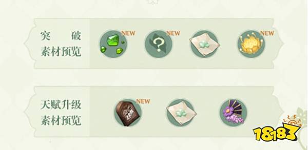 原神提纳里突破材料一览 提纳里培养材料清单