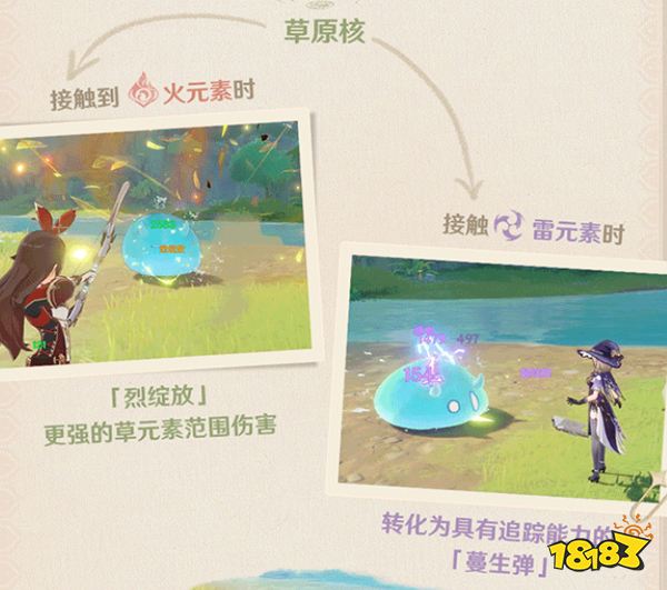 原神草元素反应一览 草元素上线前须知