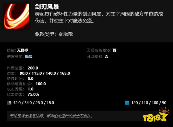 Dota2剑圣有什么技能 剑圣技能一览