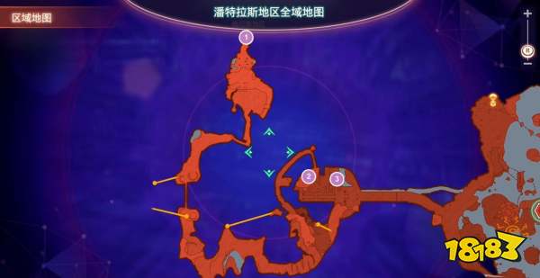 異度之刃3潘特拉斯地區位置地圖 潘特拉斯地區休息地點位置一覽