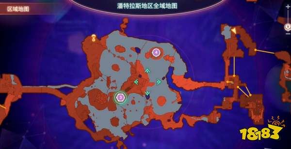 異度之刃3潘特拉斯地區位置地圖 潘特拉斯地區休息地點位置一覽
