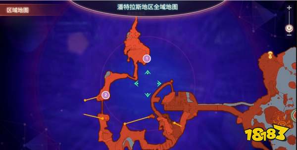 異度之刃3潘特拉斯地區位置地圖 潘特拉斯地區休息地點位置一覽