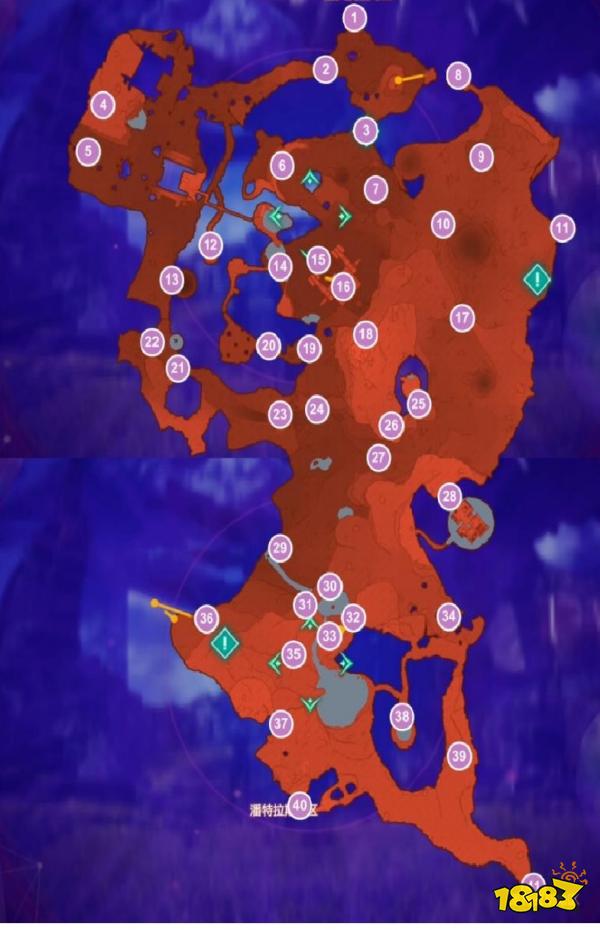 異度之刃3區(qū)域地標位置介紹 全區(qū)域地標位置一覽
