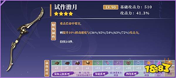 原神甘雨武器圣遗物推荐 甘雨用什么武器圣遗物好