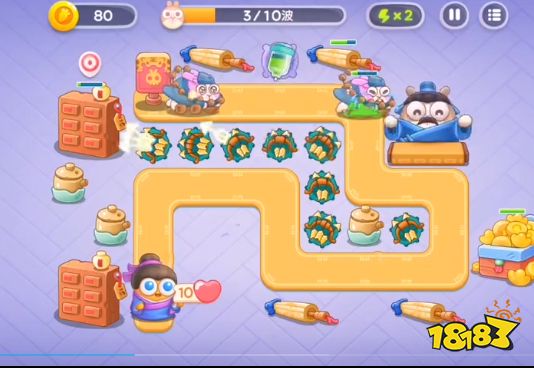 保卫萝卜4白萝卜传奇满星通关 白萝卜传奇第五关攻略