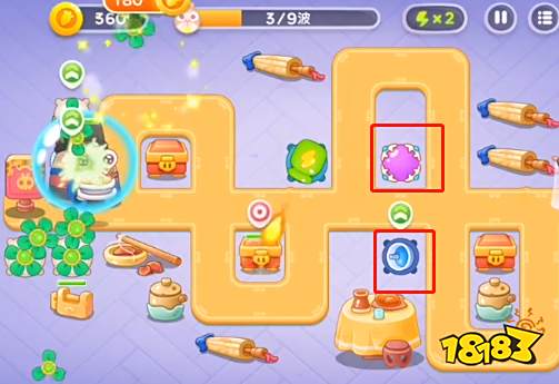 保卫萝卜4白萝卜传奇满星通关 白萝卜传奇第八关攻略