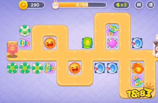 保卫萝卜4白萝卜传奇满星通关 白萝卜传奇第八关攻略