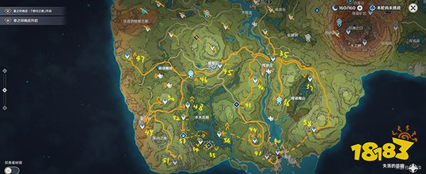 原神须弥神像锚点开启路线一览 两张图让你快速开完须弥所有锚点