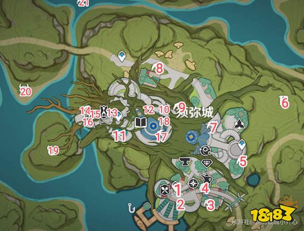 原神须弥城宝箱全收集 须弥城宝箱位置一览