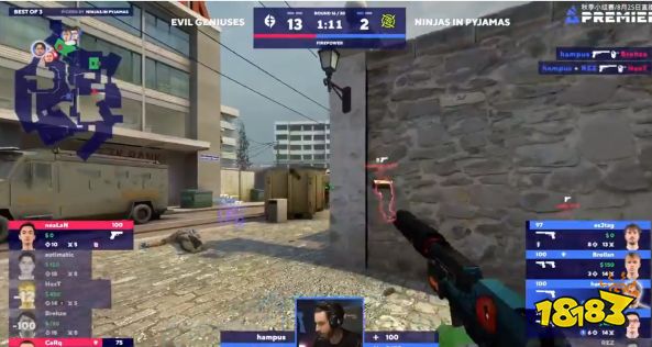 CSGOBLAST秋季賽2022 有驚無險NIP二比一戰勝EG