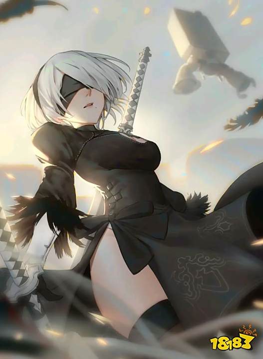 尼尔机械纪元2B头像壁纸大全 免费高清2B小姐姐头像壁纸合集