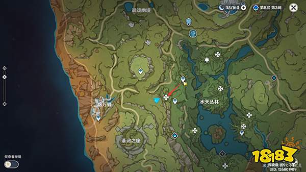 原神水天丛林7个印记解密方法 水天丛林树上的标记要怎么点亮