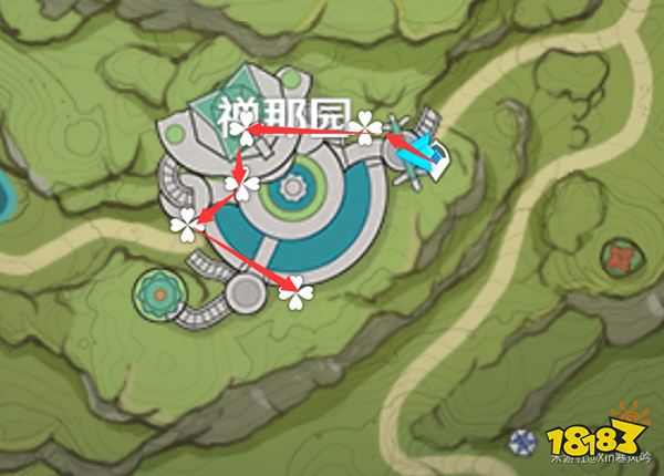 原神帕蒂沙兰效率收集路线一览 帕蒂沙兰都在哪收集