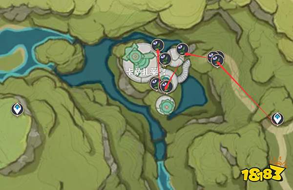 原神帕蒂沙兰效率收集路线一览 帕蒂沙兰都在哪收集