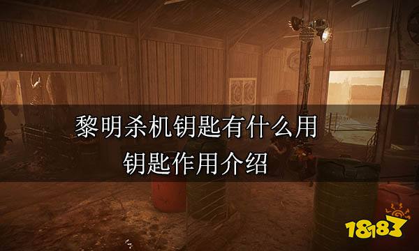 黎明杀机钥匙有什么用 钥匙作用介绍