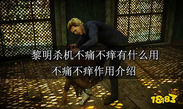 黎明杀机不痛不痒有什么用 不痛不痒作用介绍