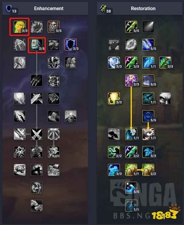 魔兽世界wlk奶萨练级天赋点什么 wlk萨满练级天赋加点攻略