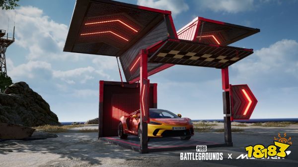 PUBG：全新聯名邁凱倫GT 載具皮膚系統已上線