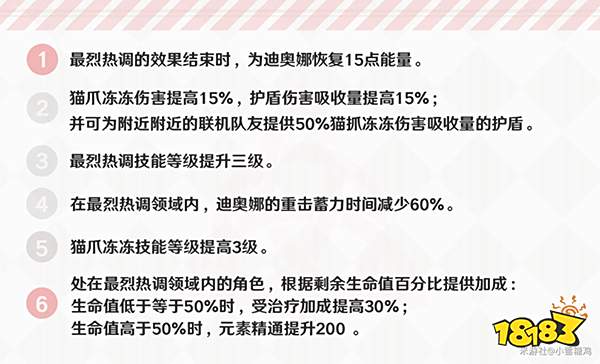 原神迪奥娜几命能玩 迪奥娜命座性价比分析