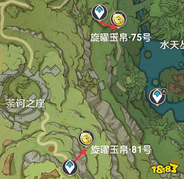 原神3.0须弥新增旋曜玉帛位置全览 须弥的旋曜玉帛都在哪