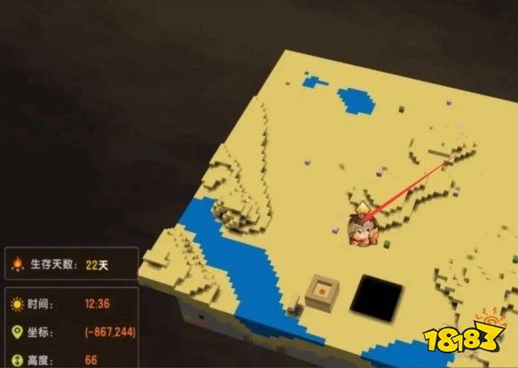 迷你世界沙漠神殿在哪里 沙漠神殿位置介绍