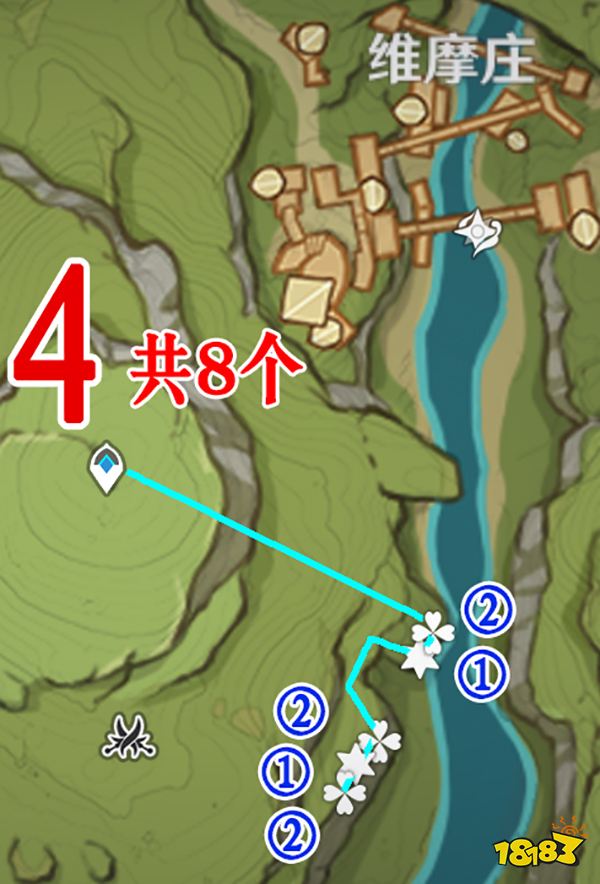 原神劫波蓮位置地點及路線一覽 劫波蓮怎么采